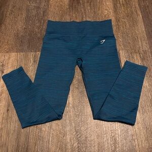 Teal High-Waisted Leggings